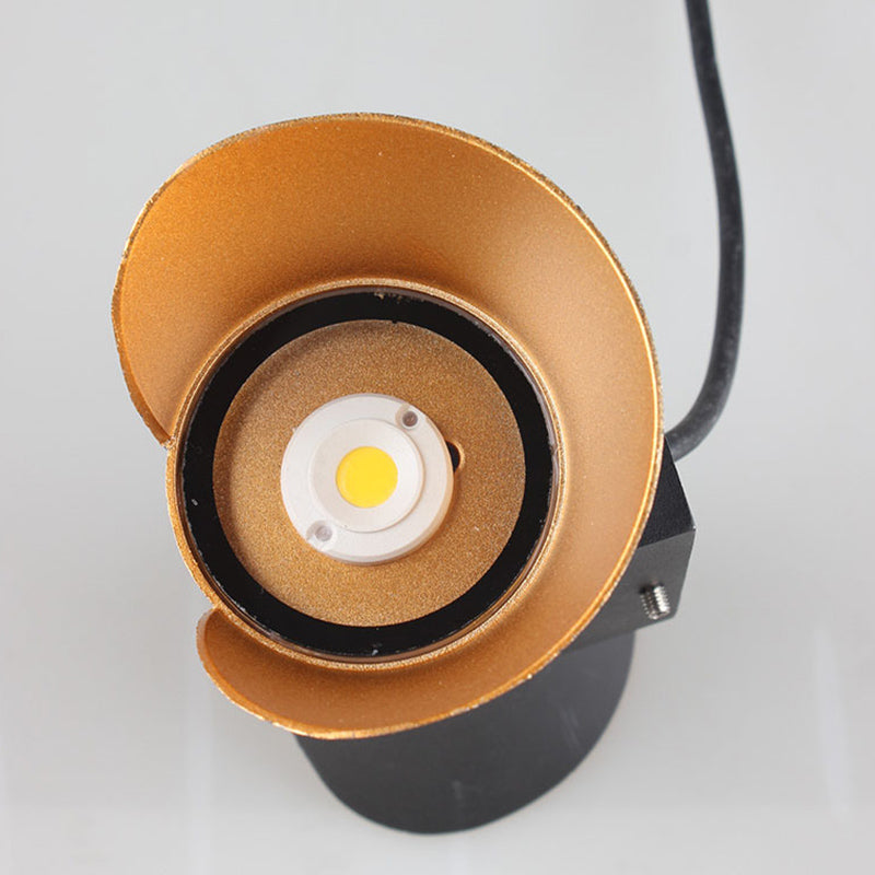 Aluminum Curved Wall Mounted Light Fixture Modern Style 2-Lights Sconce Lights