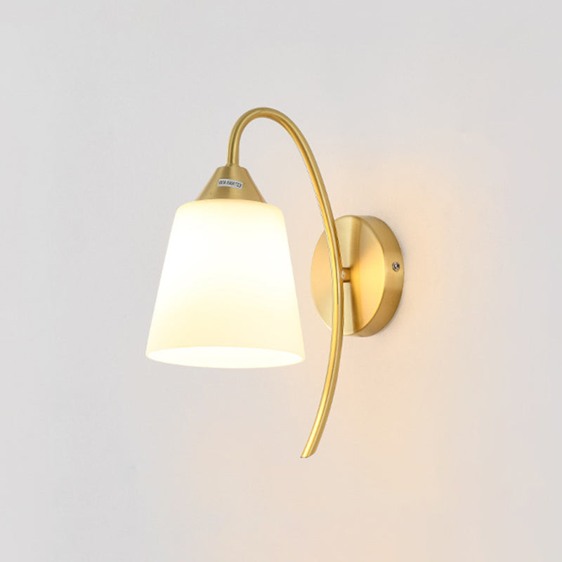 Glasgeometrische schaduw Wandlampen Modern eenvoudig