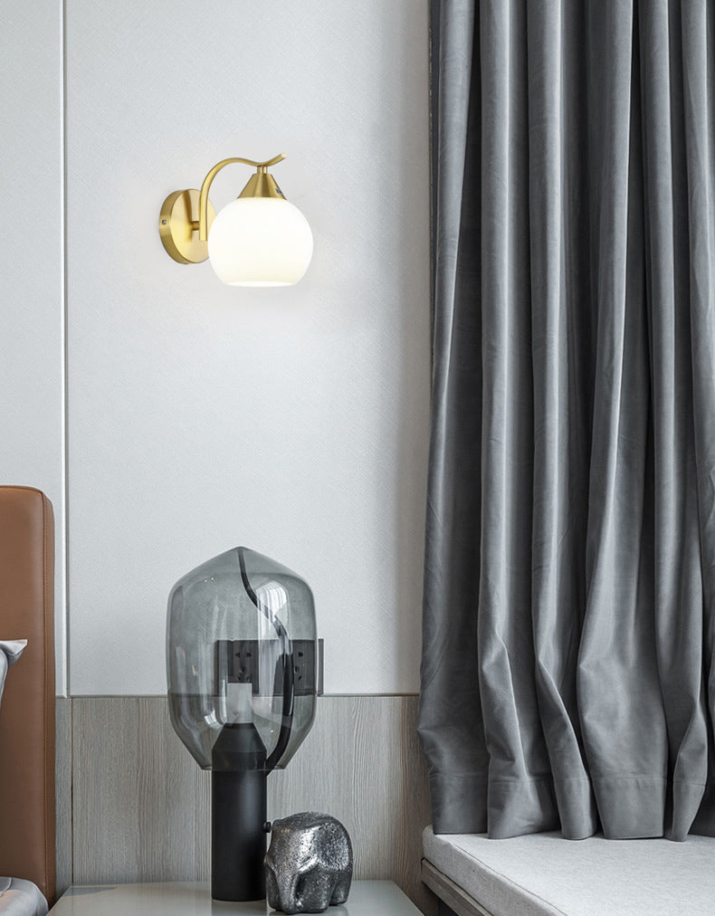 Glasgeometrische schaduw Wandlampen Modern eenvoudig