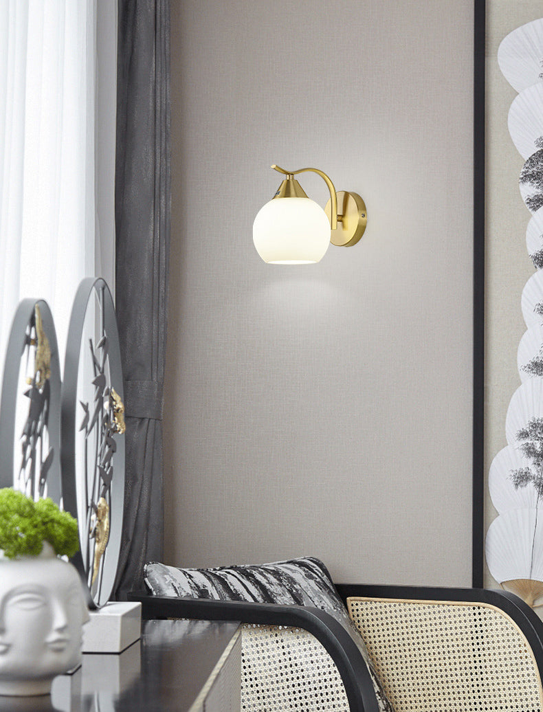 Glasgeometrische schaduw Wandlampen Modern eenvoudig