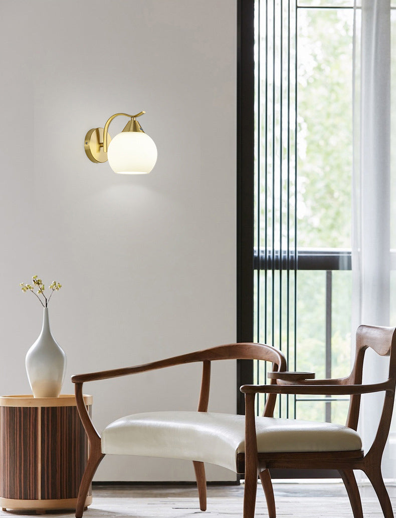 Glasgeometrische schaduw Wandlampen Modern eenvoudig