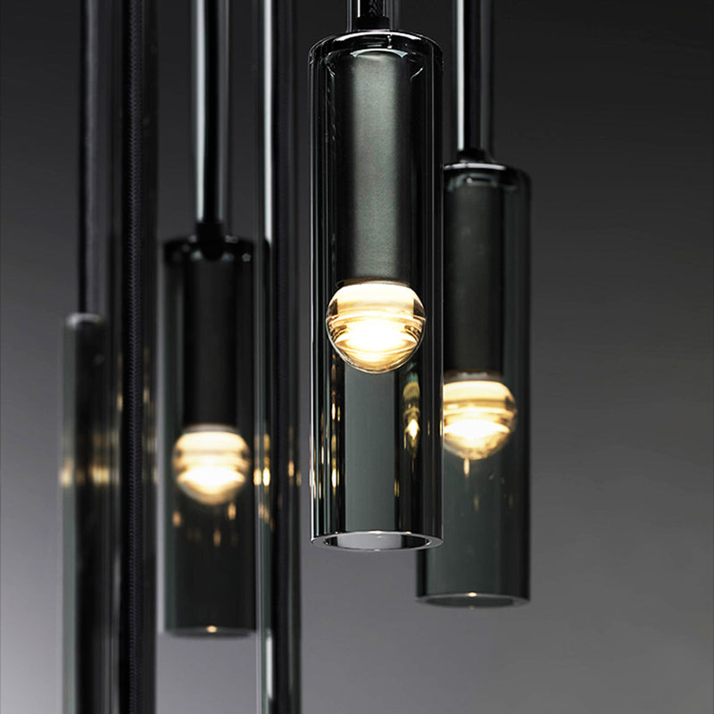 1-Ligth Crystal Pendant Lighting Fixtures Minimalism Ceiling Pendant for Dining Room