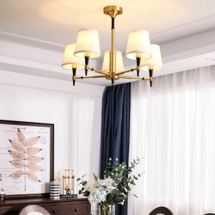 Bronze Metal Hanging Pendant Lights Contemporary Hanging Lamps for Dining Room