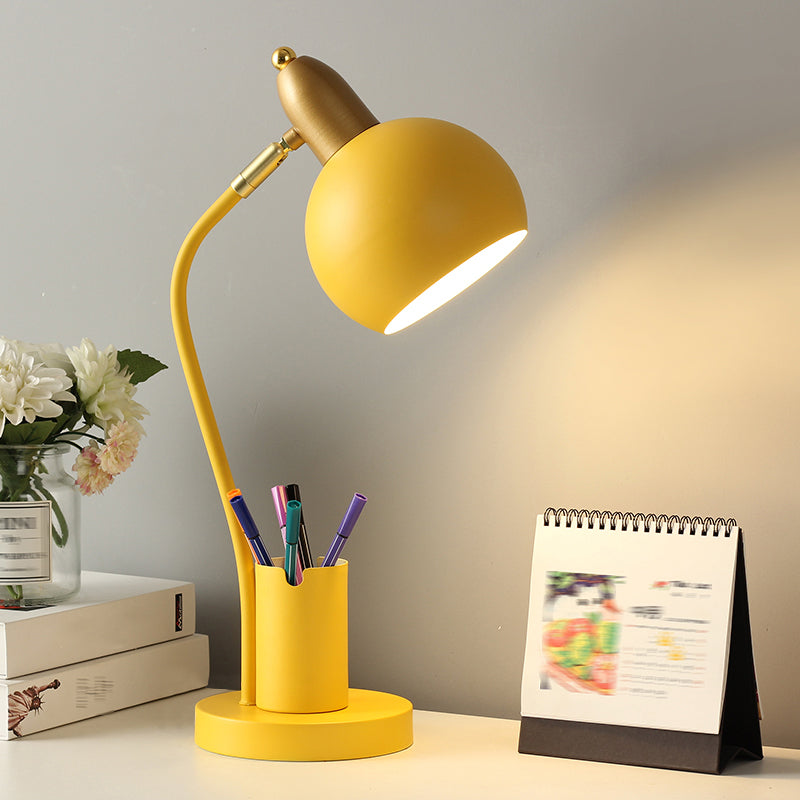 Macaron Simplicity Globe tafellamp Metallic nachtkastje lamp voor slaapkamer