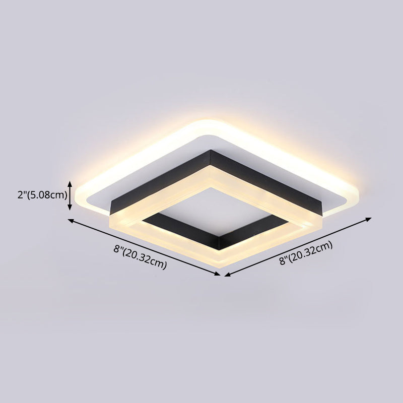 Lampe LED Lamp Plafond Le plafond d'ébullition avec l'art du fer pour le corridor