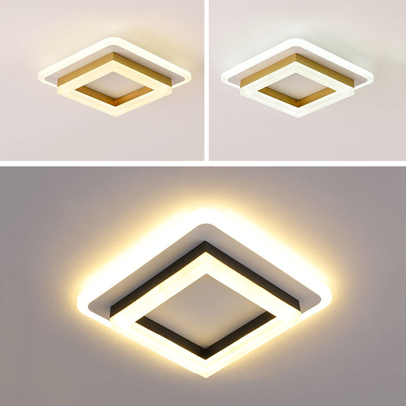 Lampe LED Lamp Plafond Le plafond d'ébullition avec l'art du fer pour le corridor