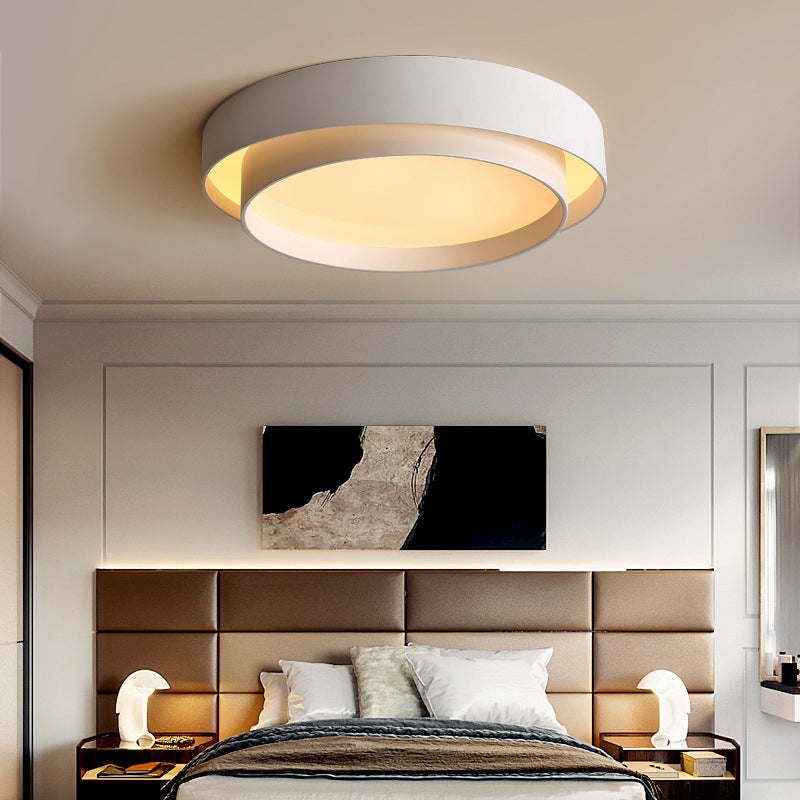 Ultra-thin LED Lamp Flush Mount Ceiling Light with Iron Art for Corridor