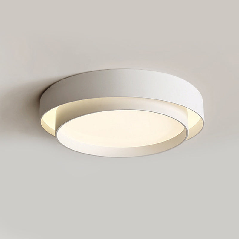 Ultra-thin LED Lamp Flush Mount Ceiling Light with Iron Art for Corridor