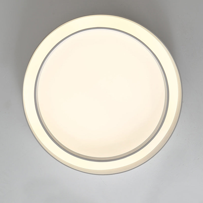 Ultra-thin LED Lamp Flush Mount Ceiling Light with Iron Art for Corridor