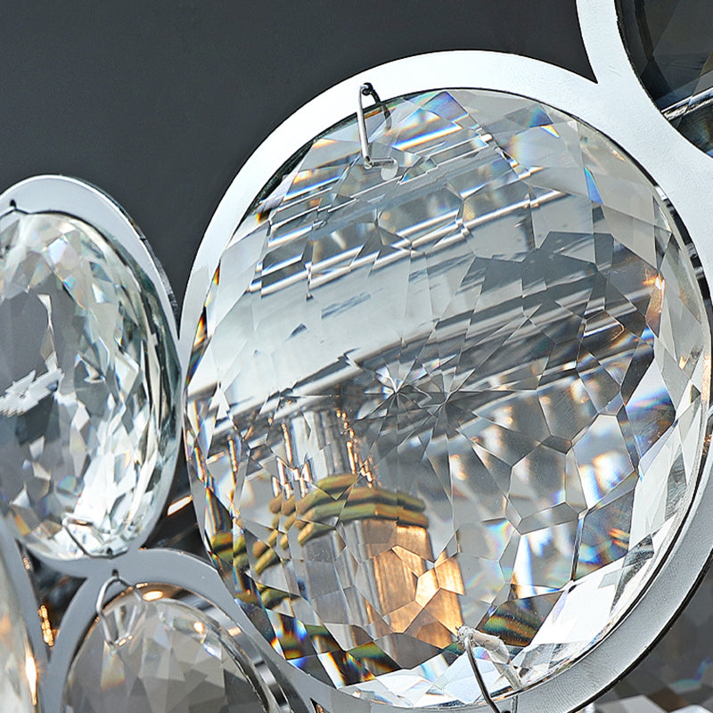 Bubbles Shape Crystal Chandelier Light Modern Style Dining Room Pendant Light