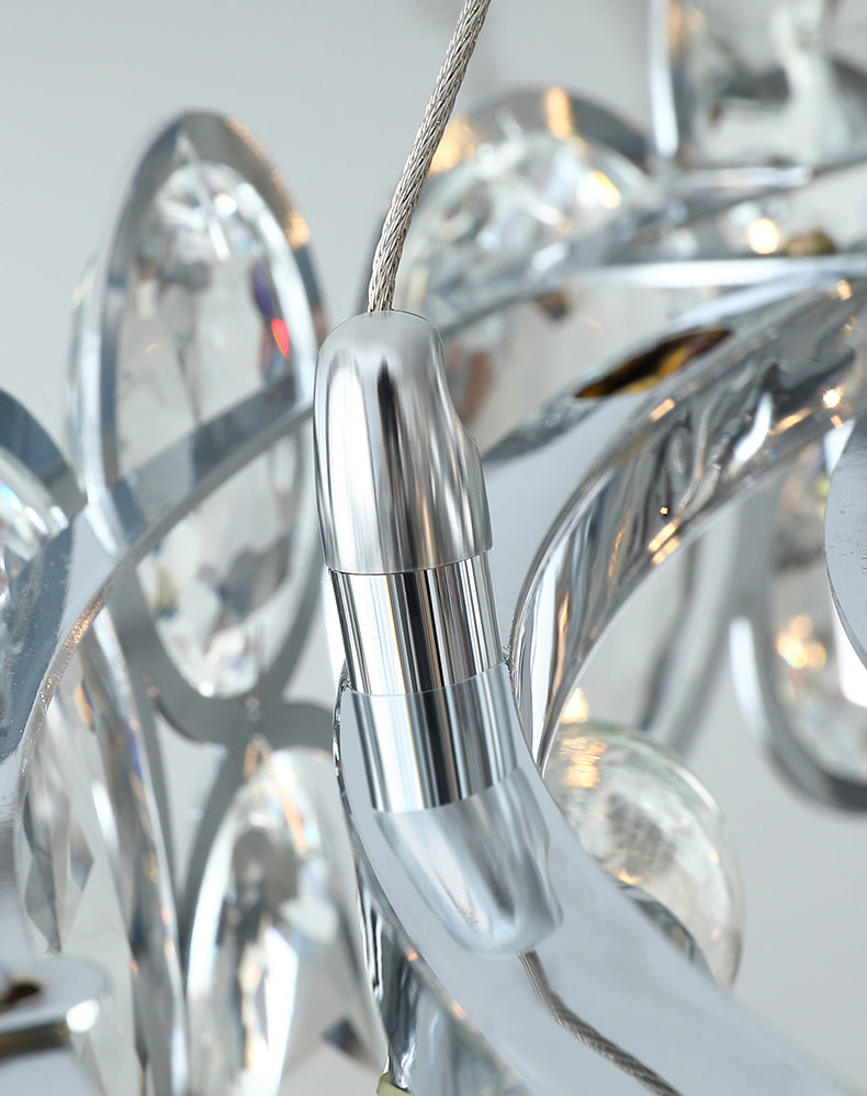 Bubbles Shape Crystal Chandelier Light Modern Style Dining Room Pendant Light