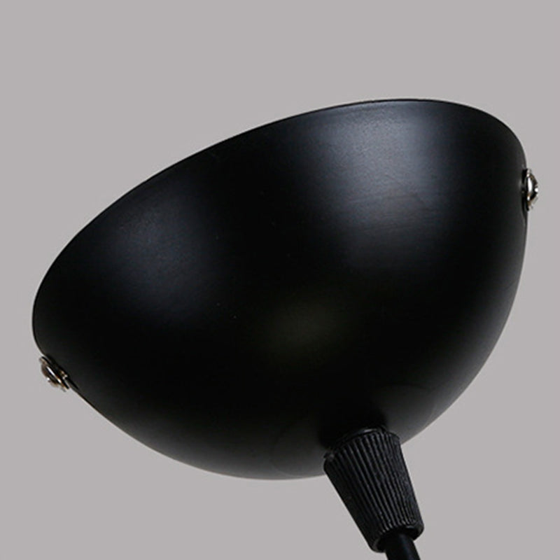 Dining Room Macron Hanging Light Bowl Shape Single Light Metal Modern Pendant Light