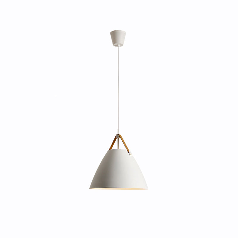 Macron Metal Hanging Light Nordic Style Pendant Light Cone Shape Hanging Light for Coffee Shop