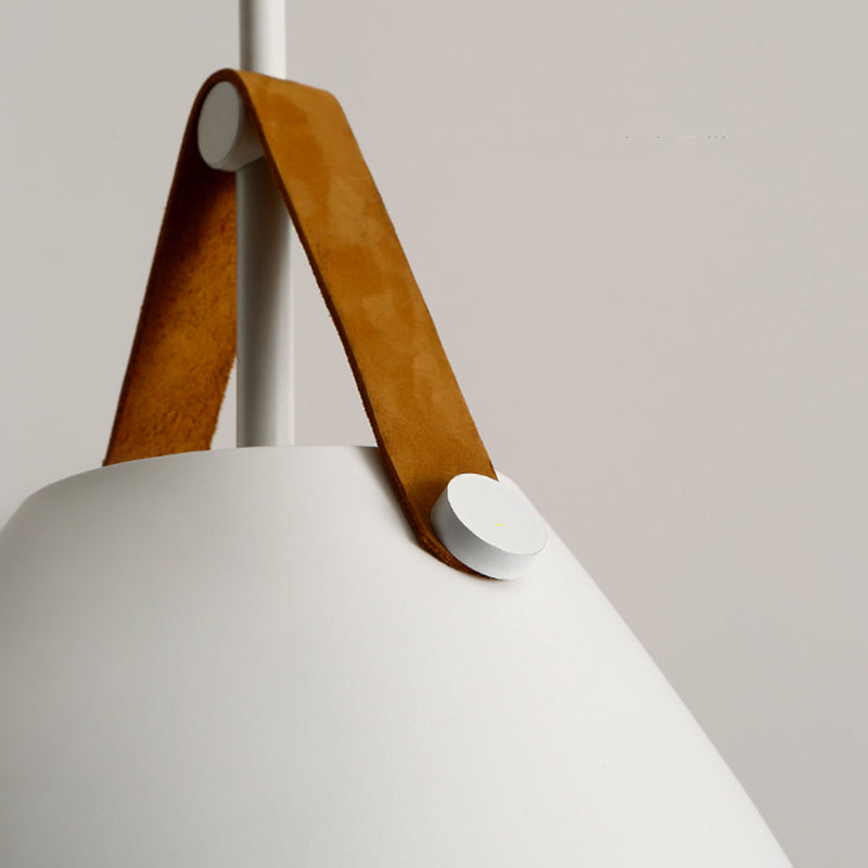 Macron Metal Hanging Light Nordic Style Pendant Light Cone Shape Hanging Light for Coffee Shop