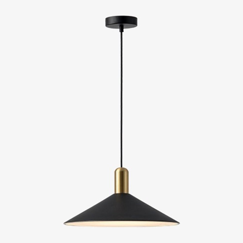Postmodern Metal Hanging Light Pendant Light Conical Shape Hanging Light for Kitchen