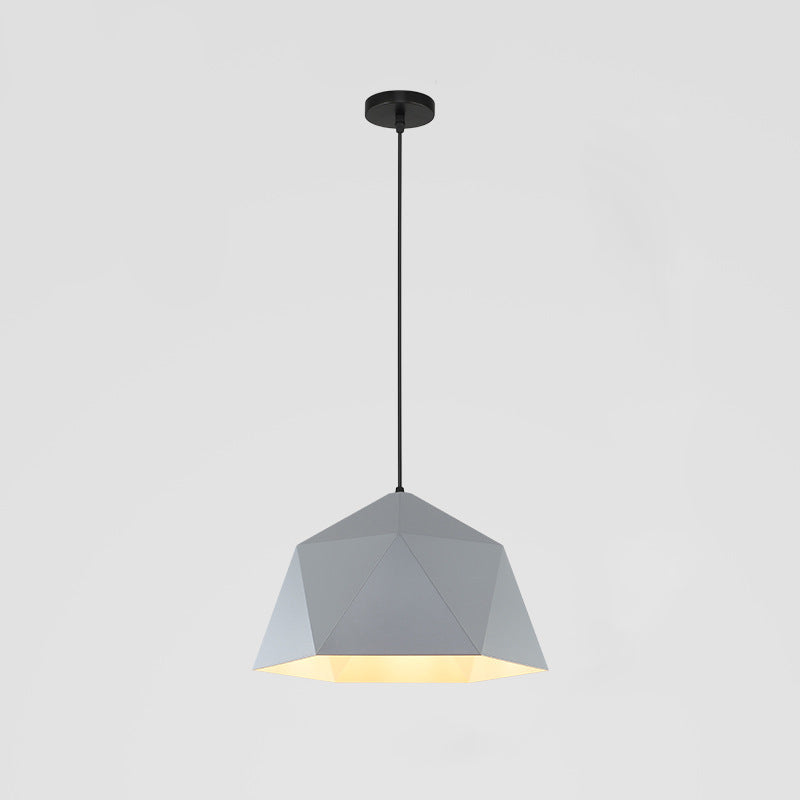 Lumière suspendue colorée à style nordique Macron Pendant Light Hanging Light pour la chambre