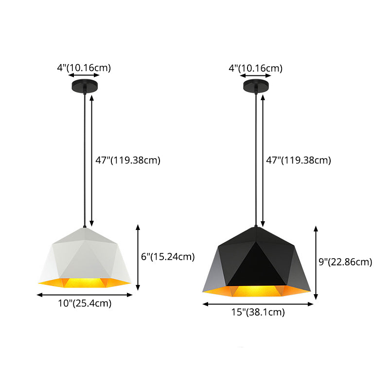 Lumière suspendue colorée à style nordique Macron Pendant Light Hanging Light pour la chambre