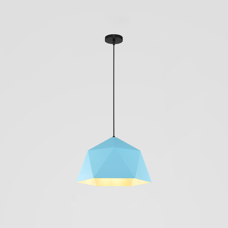 Lumière suspendue colorée à style nordique Macron Pendant Light Hanging Light pour la chambre