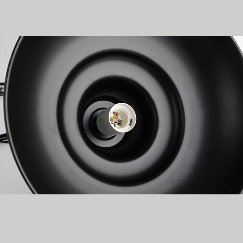 Metal Black Commercial Pendant Lighting Shaded Farmhouse Style Pendant Light Fixture