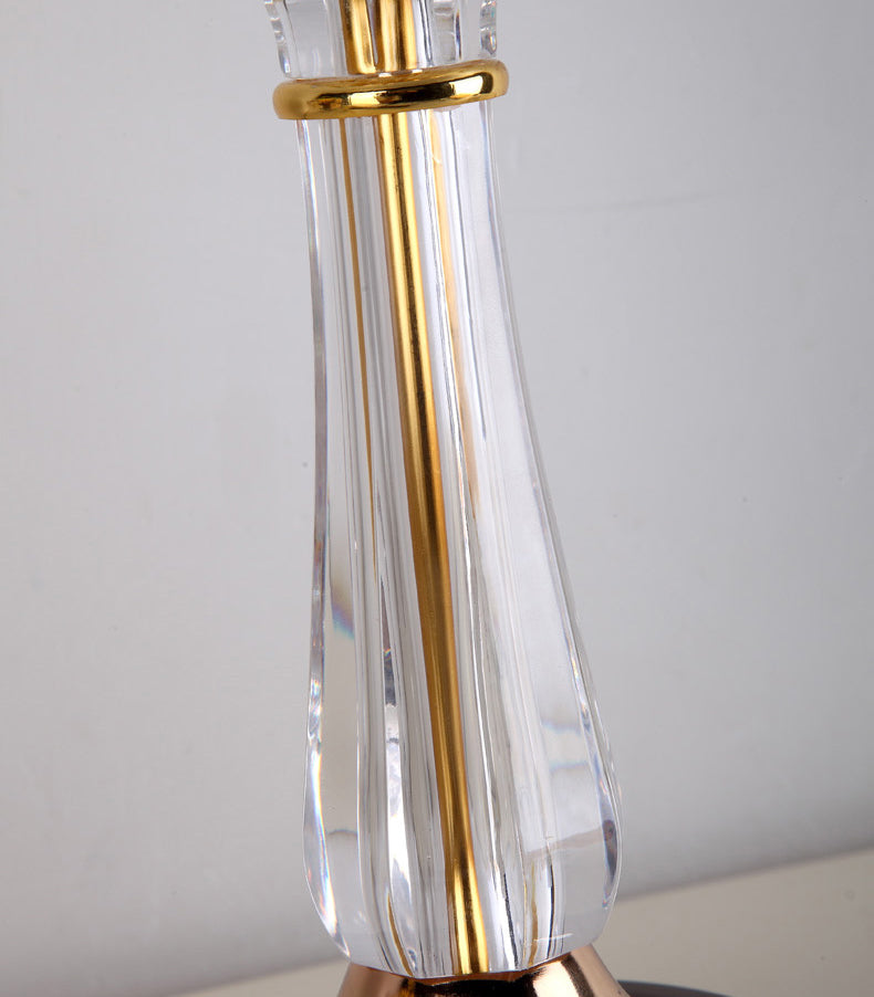 Ultra-moderne Einfachheit Domtisch Lampe weiße Glas Nachttisch-Lampe für Schlafzimmer