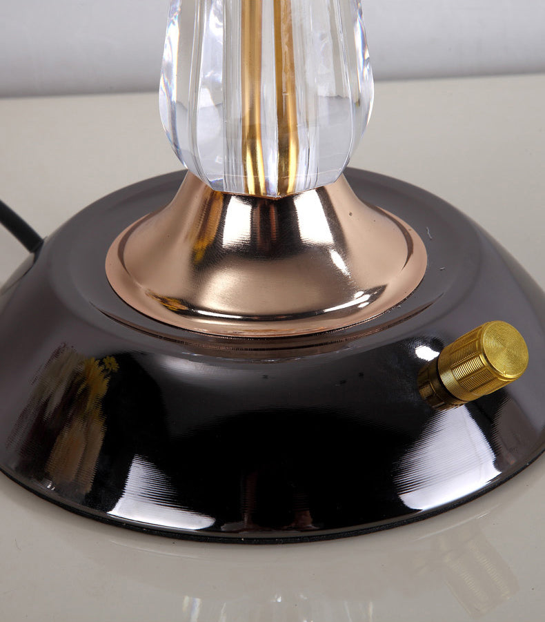 Ultra-moderne Einfachheit Domtisch Lampe weiße Glas Nachttisch-Lampe für Schlafzimmer