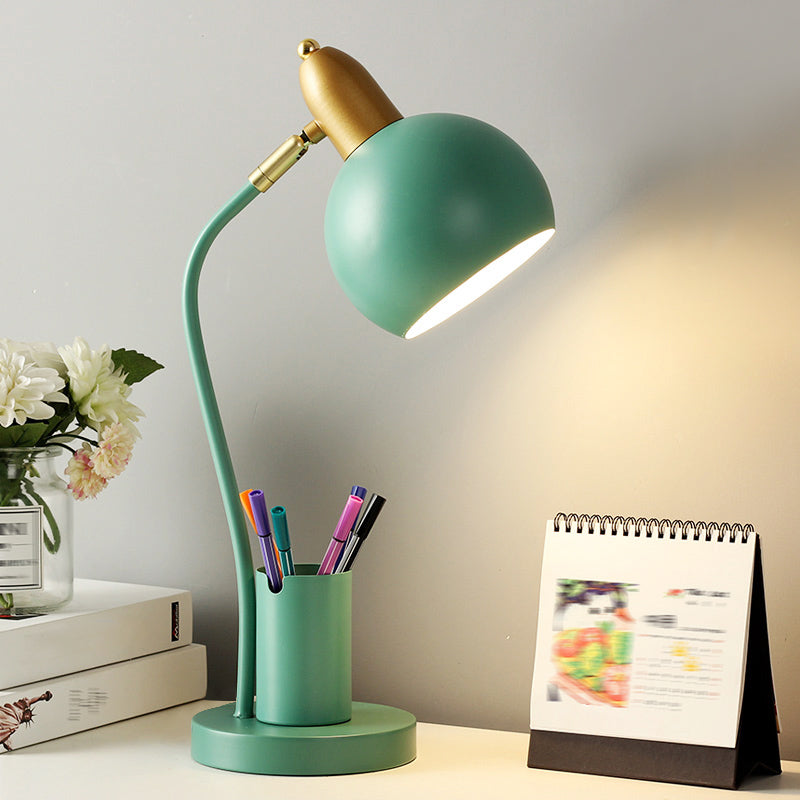 Macaron Simplicity Globe tafellamp Metallic nachtkastje lamp voor slaapkamer