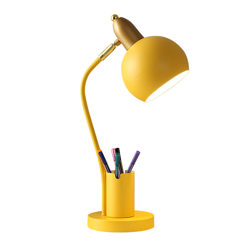 Macaron Simplicity Globe tafellamp Metallic nachtkastje lamp voor slaapkamer