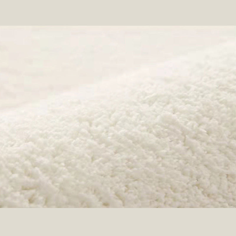 Modern Abstract Printed Rug Apricot Tone Polyester Area Carpet Non-Slip Backing Rug for Living Room