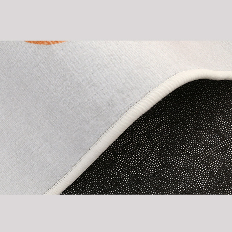 Mehrfarbiger Streifenteppich aus Polyester, minimalistischer Teppich, rutschfeste Rückseite, Innenteppich für Heimdekoration