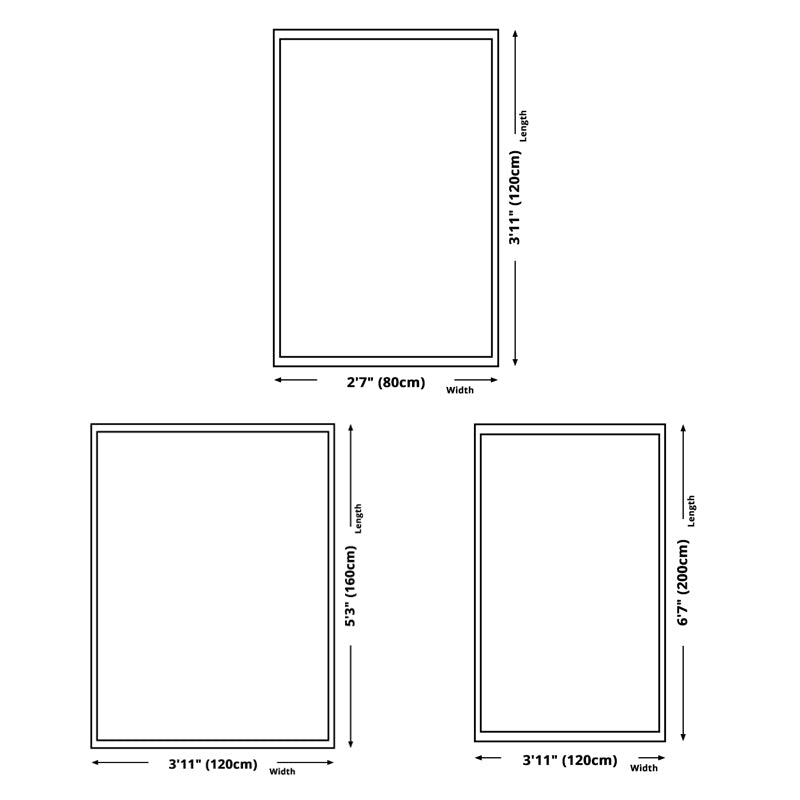 Color Mixed Casual Area Carpet Polyester Mottled Effect Indoor Rug Easy Care Carpet for Living Room