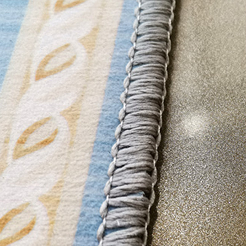 Color Mixed Casual Area Carpet Polyester Mottled Effect Indoor Rug Easy Care Carpet for Living Room