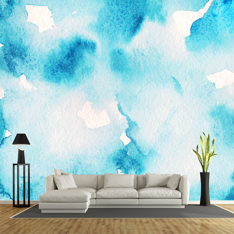 Modern Abstract Mural Wallpaper for Girls Bedroom Customised Wall Covering
