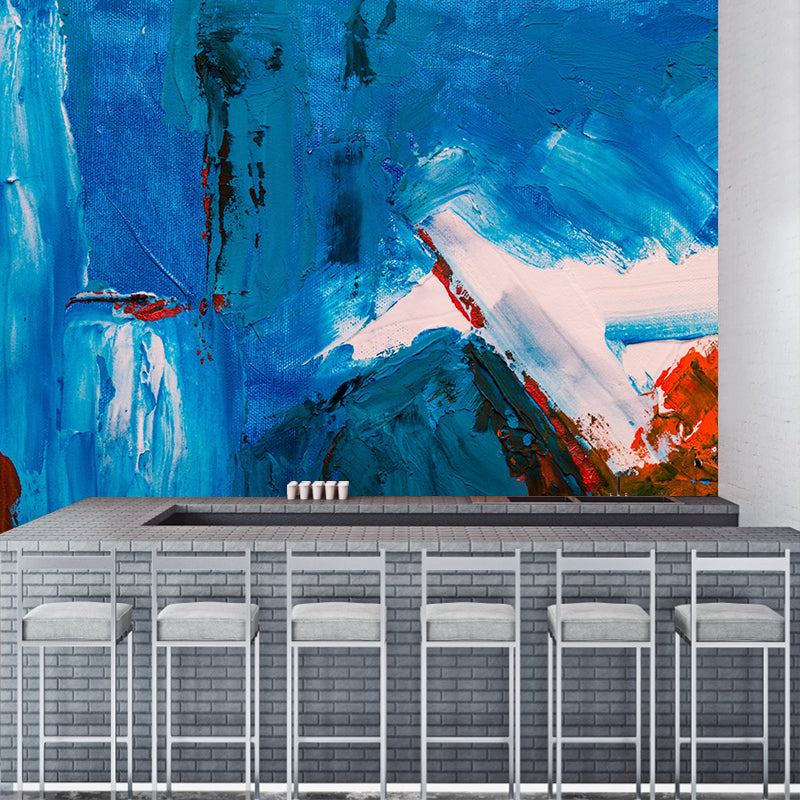 Papier peint Mural de couleur douce de Style moderne, peintures murales intérieures pour la décoration de la maison