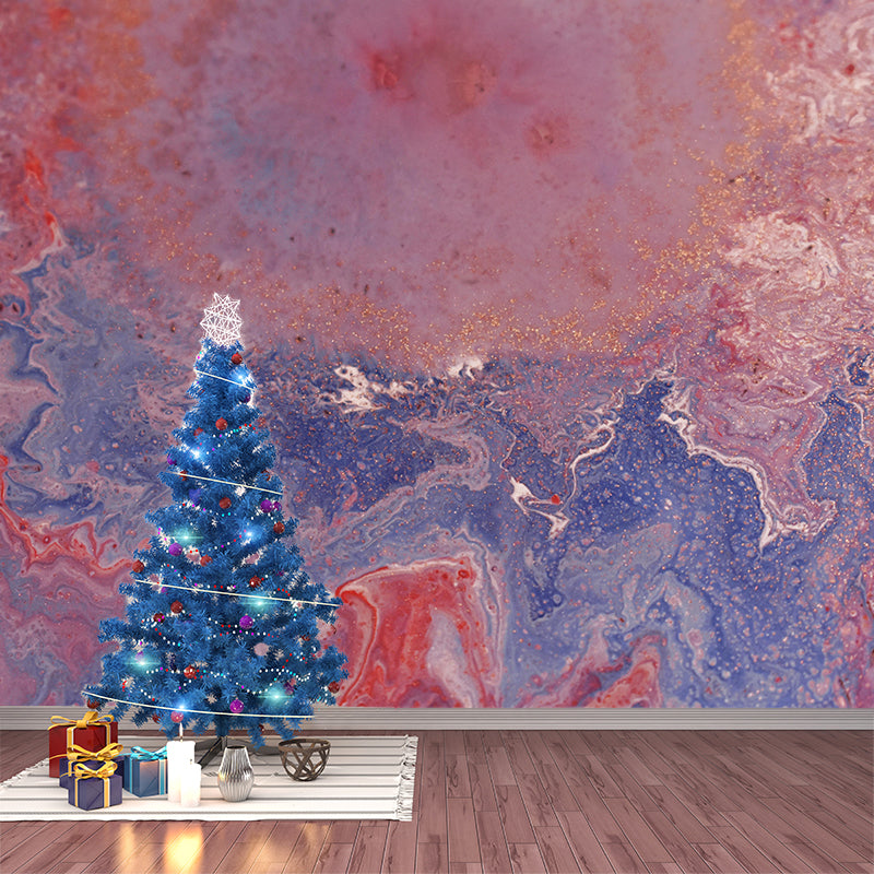 Abstract Color Collision Wall Mural Decorative Modernism Mildew Resistant Material Wall Art