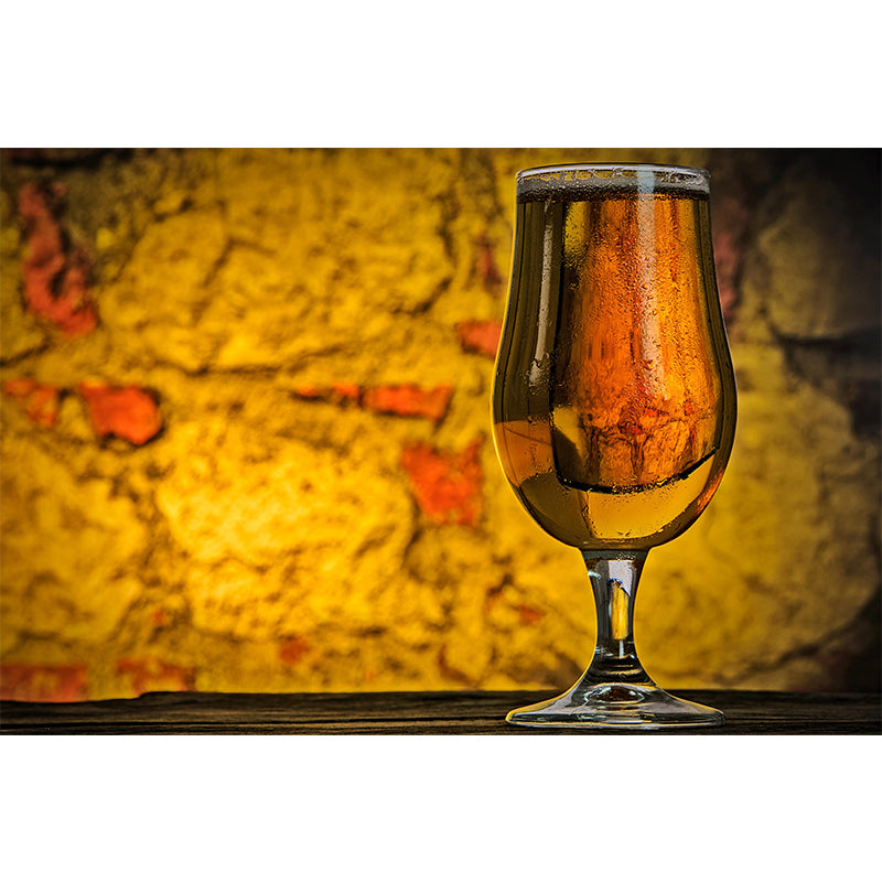 Full Size Wall Mural Moisture Resistant Contemporary Style Wall Art for Wine Shop