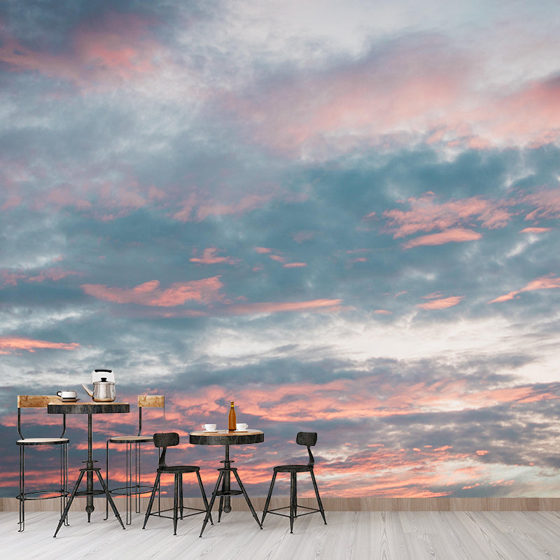 Modern Art Storm Mural Decal Eco-friendly Wallpaper Wall Covering for Home