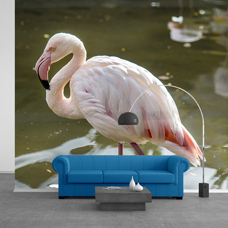 Tropical Style Wall Mural Washable Bedroom Living Room Wall Decor, Custom