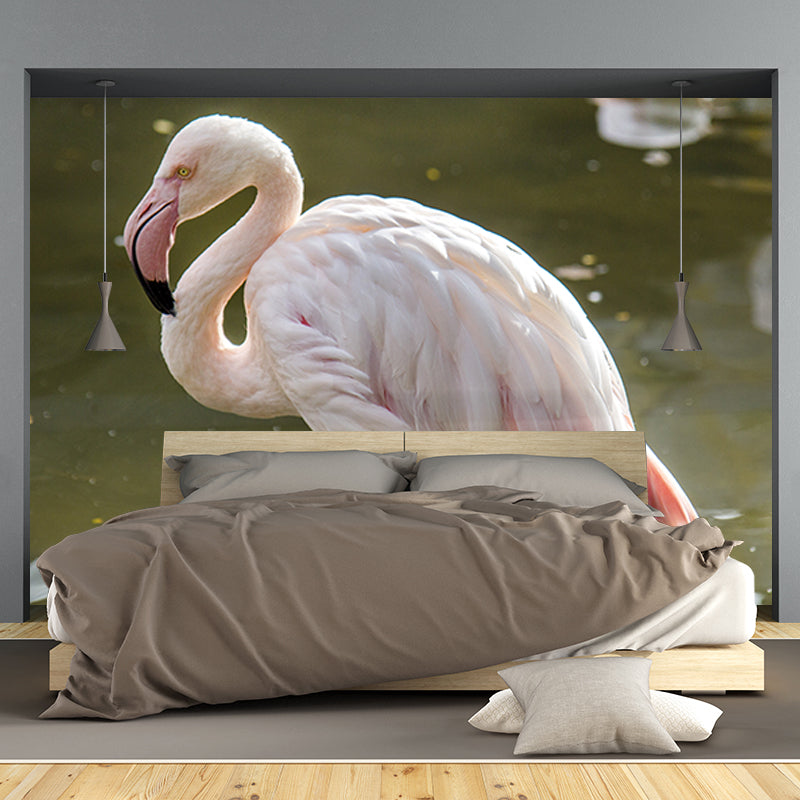 Tropical Style Wall Mural Washable Bedroom Living Room Wall Decor, Custom