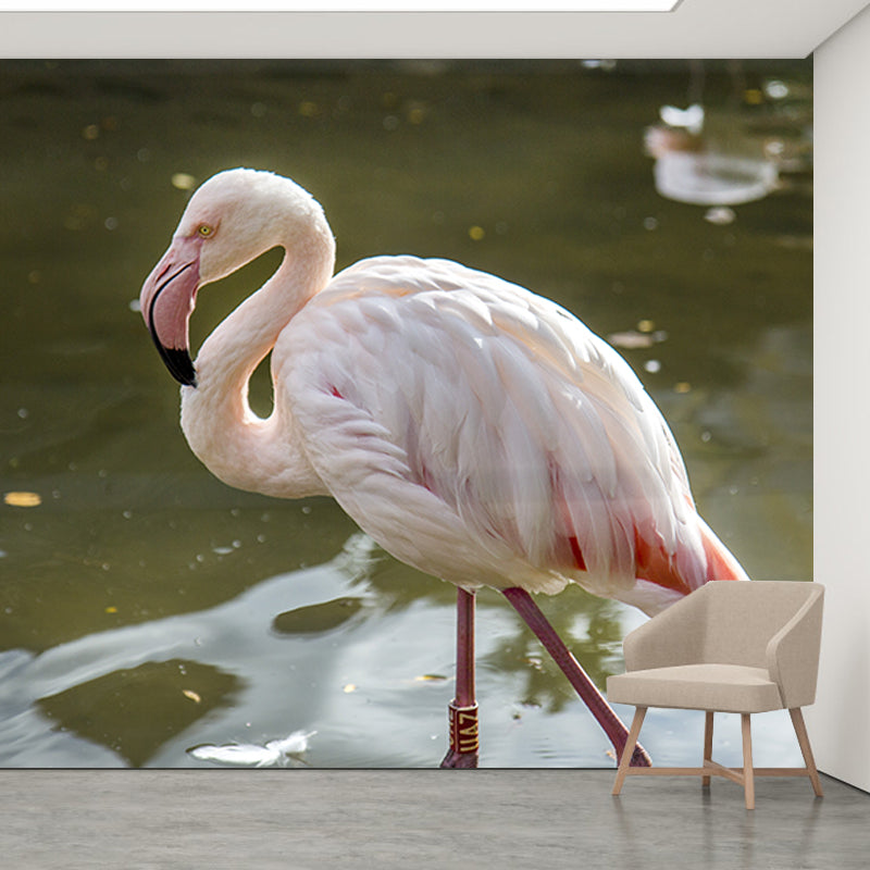 Tropical Style Wall Mural Washable Bedroom Living Room Wall Decor, Custom