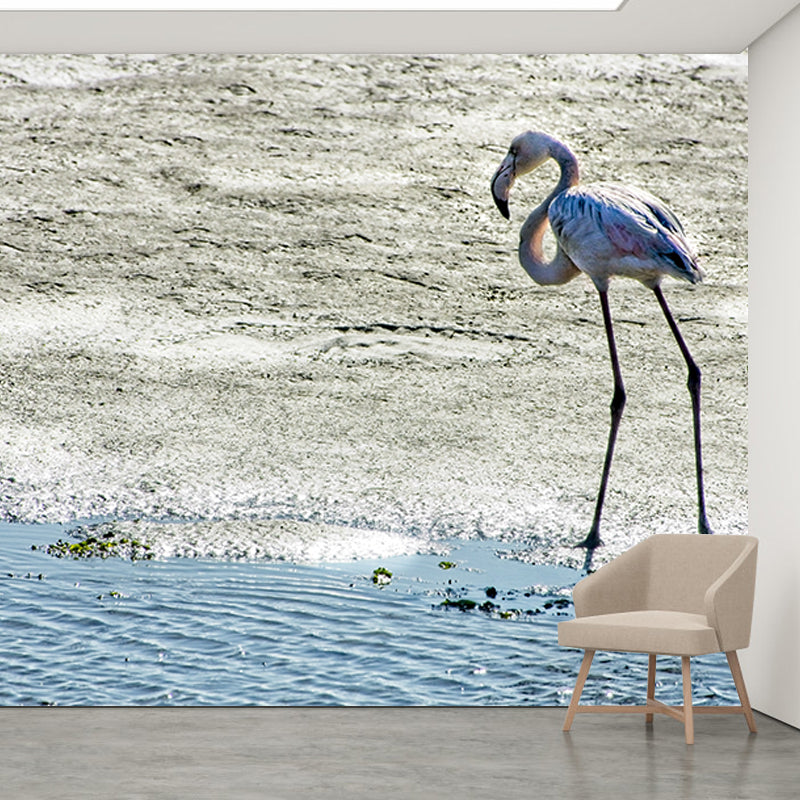 Tropical Style Wall Mural Washable Bedroom Living Room Wall Decor, Custom