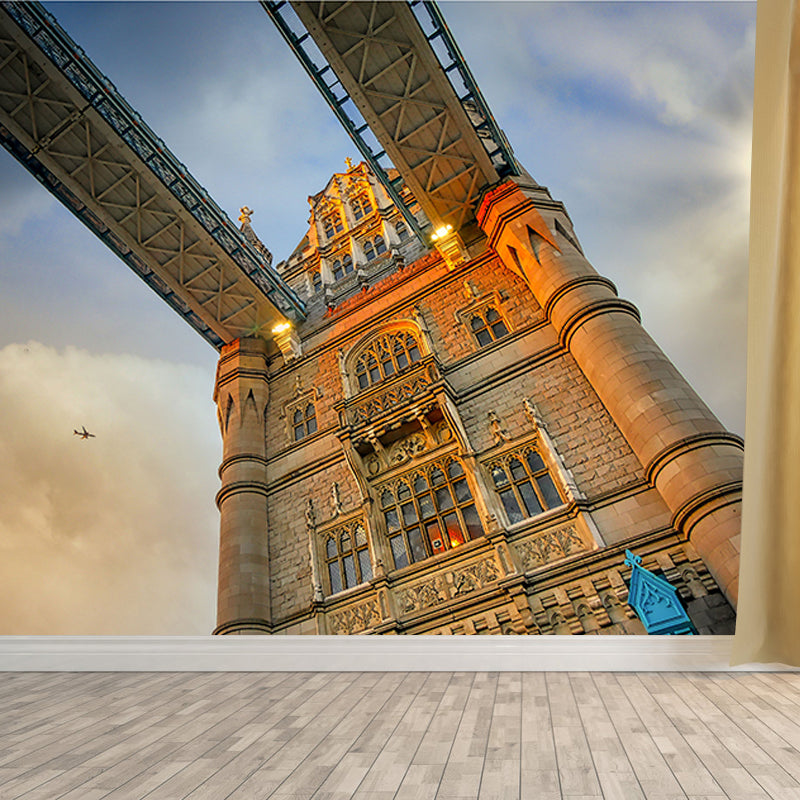 Contemporary Style Building Scene Mural Decal Home Decor, Made to Measure