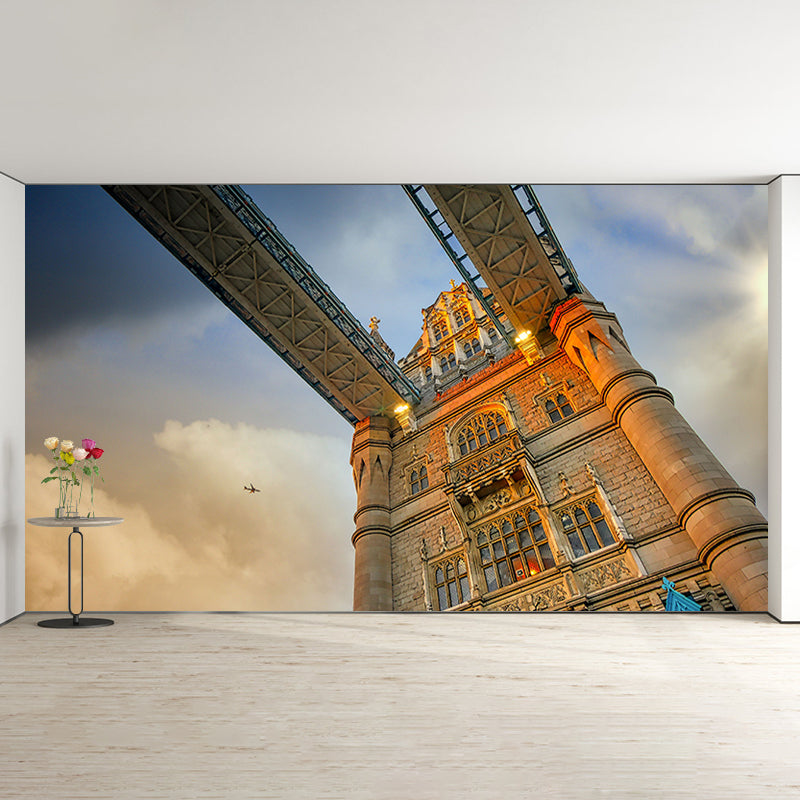 Contemporary Style Building Scene Mural Decal Home Decor, Made to Measure