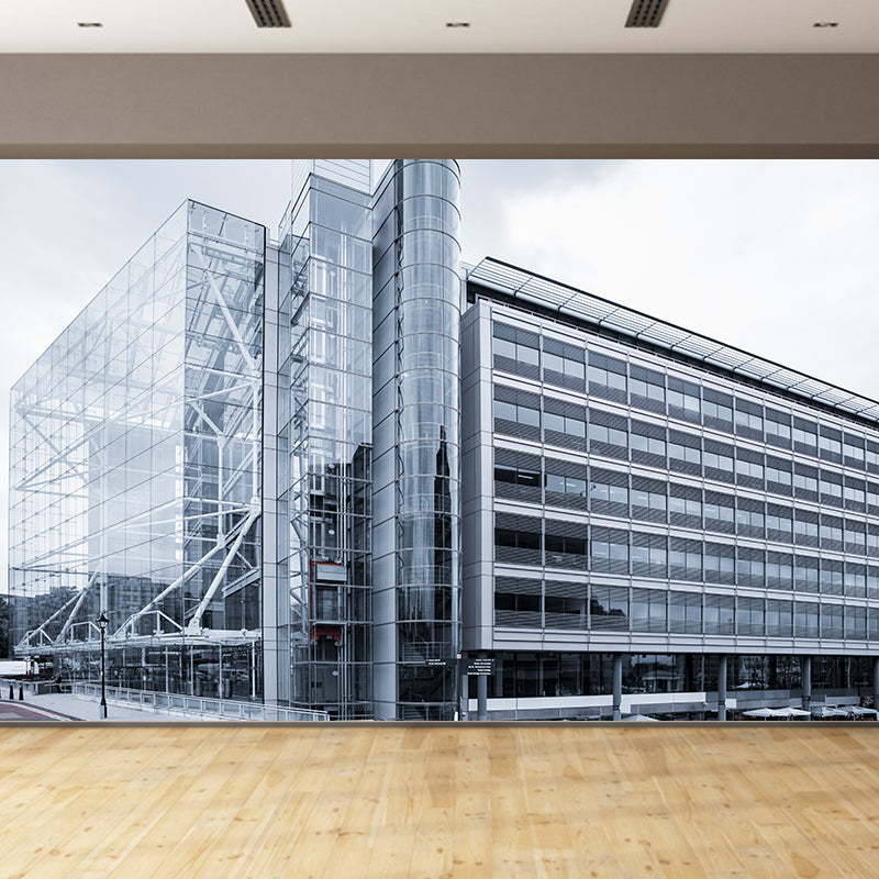 Contemporary Style Building Scene Mural Decal Home Decor, Made to Measure