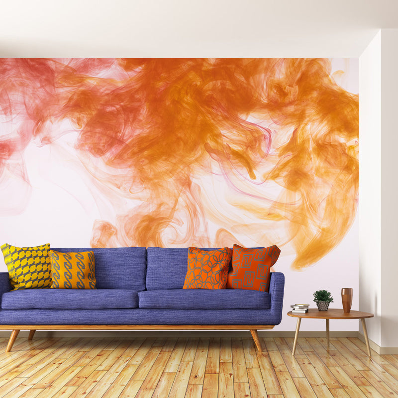 Kleurrijke inkt Fusion behang muurschildering abstracte moderne stijl wanddecoratie voor eetkamer