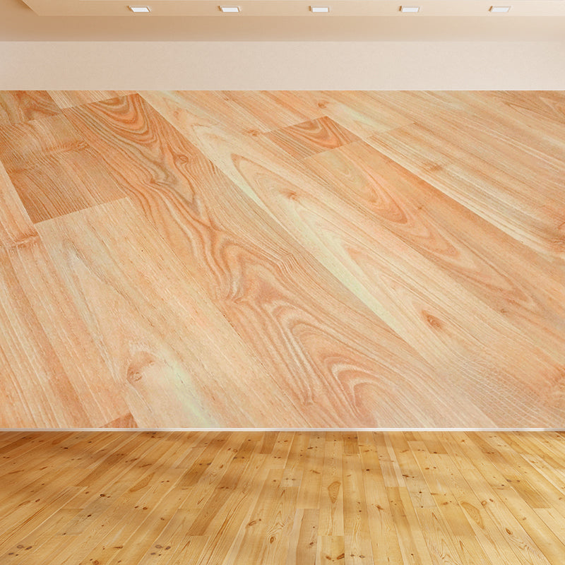 Photography Style Wood Look Mural Wallpaper Whole Wall Decor for Living Room