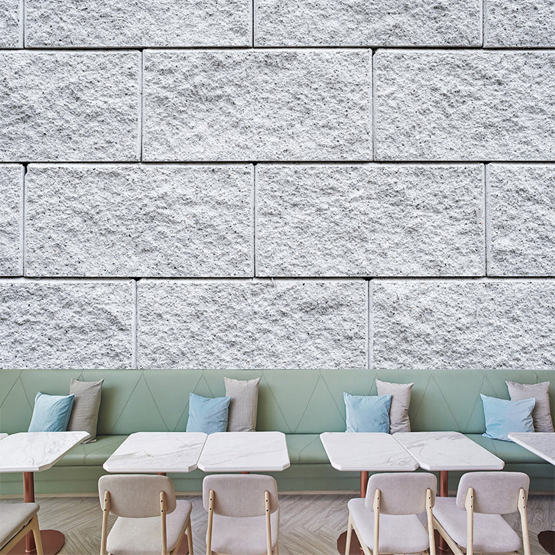 Brick Wall Covering Mural Industrial Style Living Room Mildew Resistant Wall Decor