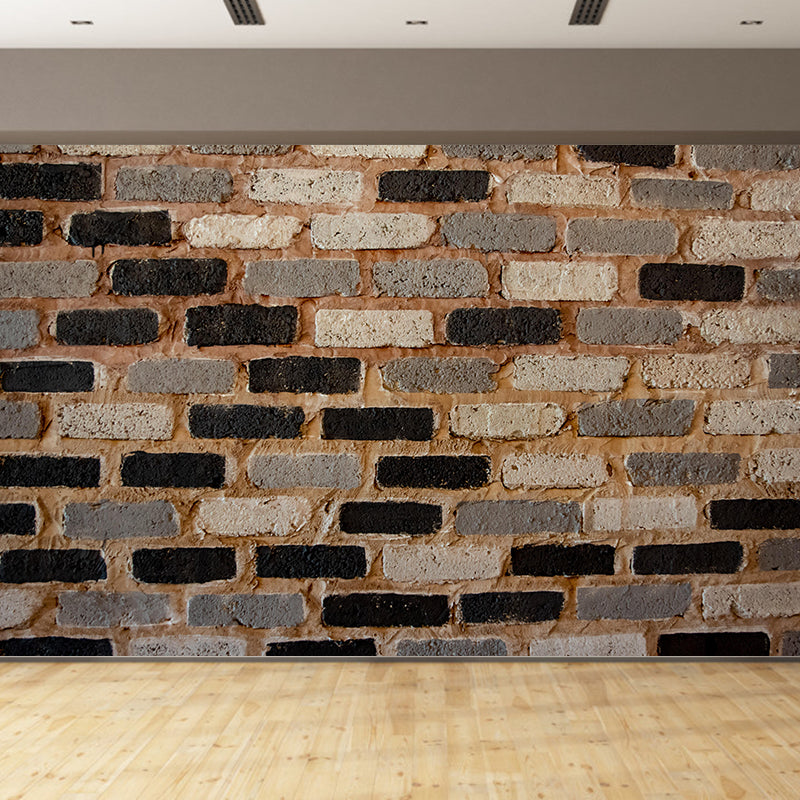 Living Room Mural Wall Decor Industrial Style Brick Wall Eco-friendly Mural Wallpaper