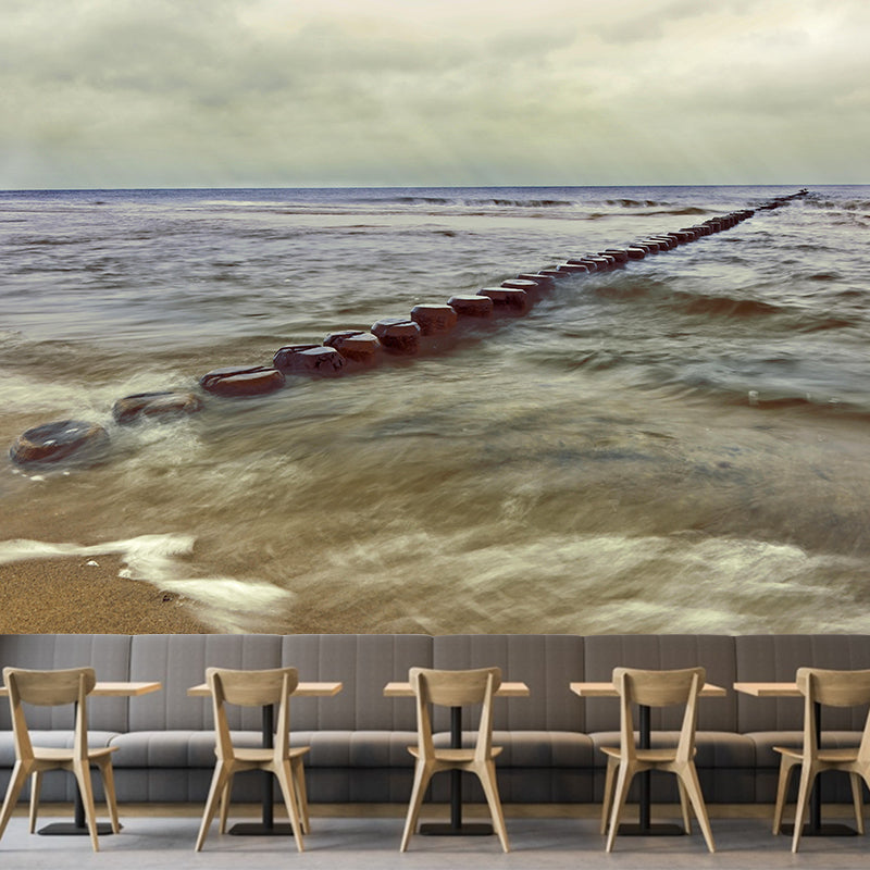 Baltic-Sea Wallpaper Mural Contemporary Wall Covering Bathroom Floor Murals