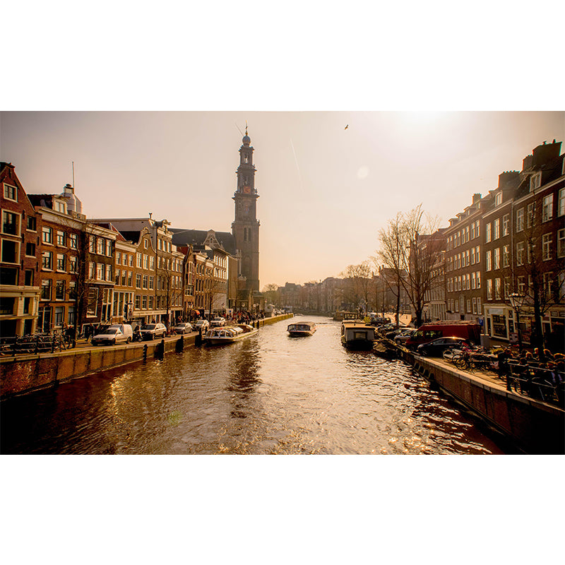 Customized Amsterdam Mural Contemporary Wall Covering for Living Room Bedroom