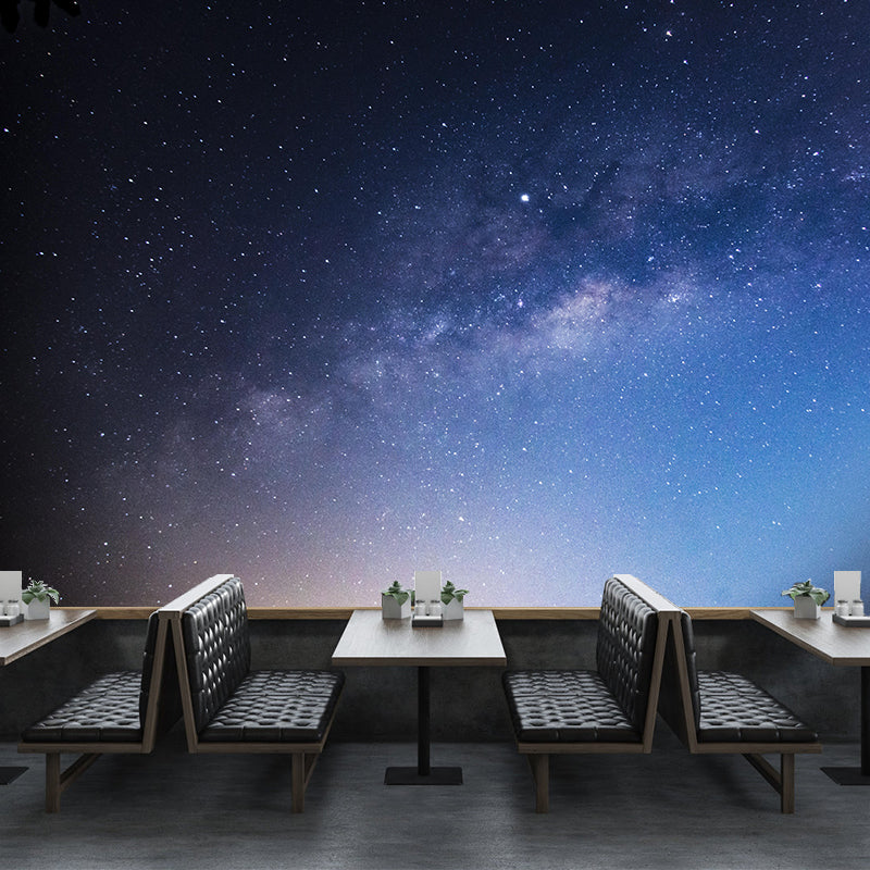 Vast Milky-Way Wall Mural Mildew Resistant Wall Decor Mural Wallpaper for Bedroom